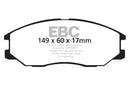 EBC 08-10 Kia Sorento 3.3 Greenstuff Front Brake Pads