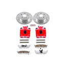 Power Stop 06-10 Jeep Commander Rear Z26 Street Warrior Brake Kit w/Calipers