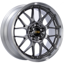 BBS RS-GT 20x8.5 5x114.3 ET43 Diamond Black Center Diamond Cut Lip Wheel -82mm PFS/Clip Required