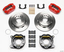 Wilwood Dynapro Dust-Boot P/S Park Brake Kit Red New Big Ford 2.50in Offset