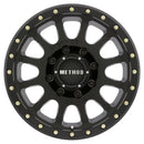 Method MR305 NV HD 17x8.5 0mm Offset 8x170 130.81mm CB Matte Black Wheel