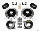Wilwood Forged Dynalite P/S Park Brake Kit Drilled New Big Ford 2.50in Offset Front Caliper Mount