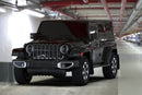 Rally Armor 18-25 Jeep JL Wrangler Black UR Mud Flap w/Blue Logo