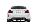 Akrapovic 16-17 BMW M2 F87 (Excl M2 Competition) Evolution Line Cat Back (Titanium) w/Carbon Tips