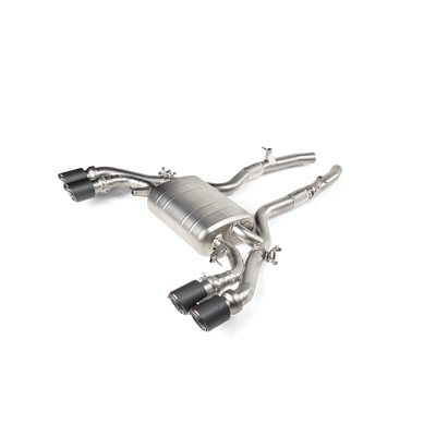 Akrapovic 19-20 BMW X3 M/X4 M (F97/F98) Slip-On Line (Titanium) (Req. Tips)