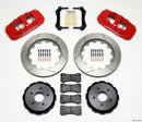 Wilwood AERO4 Rear Kit 14.00in Red 97-04 Corvette C5/Z06 05-13 C6
