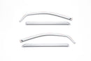 Putco 14-18 Chevy Silverado LD - 4 Door - Double Cab Element Chrome Window Visors