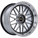 BBS LM 20x10.5 5x114.3 ET20 CB66 Diamond Black Center Diamond Cut Lip Wheel