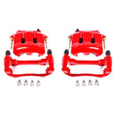 Power Stop 05-14 Ford Mustang Front Red Calipers w/Brackets - Pair