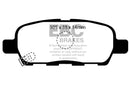 EBC 08-13 Infiniti EX35 3.5 Redstuff Rear Brake Pads