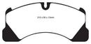 EBC 10+ Volkswagen Touareg 3.0 Supercharged Hybrid Redstuff Front Brake Pads