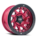 Dirty Life 9313 Enigma Race 17x9 / 6x139.7 BP / -38mm Offset / 106mm Hub Crimson Candy Red Wheel