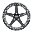 Weld 17x11 Ventura Beadlock 5x120.65 ET43 BS7.75 Gloss BLK MIL DIA 78.1