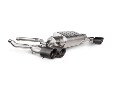 Akrapovic 20-22 BMW M340i (G20, G21) Slip-On Line (Titanium) (Requires BMW Part #18308686640)