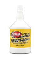 Red Line 75W140NS Gear Oil Quart - Case of 12