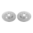 Power Stop 10-16 Cadillac SRX Front Evolution Drilled & Slotted Rotors - Pair
