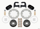 Wilwood Dynapro Lug Mount Single Rear Dynamic Kit SA Drilled 58-64 Olds/Pont .690in Studs