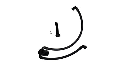 J&L 2024-2025 Ford Mustang 5.0L Oil Separator 3.0 PCV Side - Black Anodized
