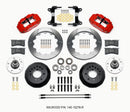 Wilwood Narrow Superlite 6R Front Hub Kit 12.88in Red 82-92 Camaro//Firebird