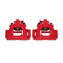 Power Stop 02-06 Mini Cooper Front Red Calipers w/Brackets - Pair