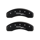 MGP 4 Caliper Covers Engraved Front & Rear SSR Red finish silver ch