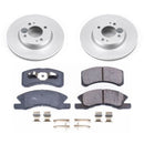 Power Stop 17-18 Mitsubishi Mirage Front Z17 Evolution Geomet Coated Brake Kit