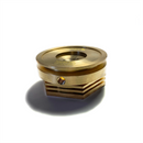 Ticon Industries Tig Aesthetics 3in Universal V-Band Heat Sink w/ Purge - Tellurium Copper