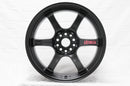 Gram Lights 57DR 19x9.5 +25 5-114.3 Semi Gloss Black