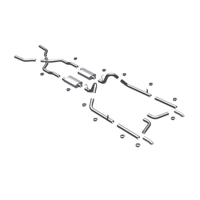 MagnaFlow Sys Cat-Back 55-57 Chevy Bel-Air