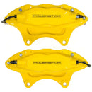 Power Stop 10-15 Chevrolet Camaro Front Yellow Caliper Pair w/o Brackets