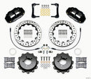 Wilwood Narrow Superlite 4R Rear Kit 12.88in Drilled 2008-2012 Subaru WRX w/Lines
