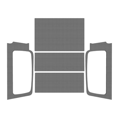 DEI 04-06 Jeep Wrangler LJ Unlimited Headliner Complete Kit - Gray