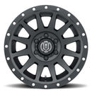 ICON Compression 18x9 5x150 25mm Offset 6in BS Satin Black Wheel