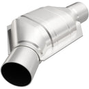 MagnaFlow Universal Catalytic Converter 2.00in Angled Inlet Front CA