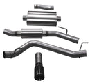 Corsa 2020-2025 Jeep Gladiator JT 3.0in Cat-Back Single Touring Side Exit w/ 4.0in Black Tip