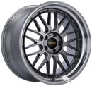 BBS LM 19x9.5 5x120 ET35 Diamond Black Center Diamond Cut Lip Wheel -82mm PFS/Clip Required