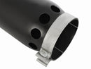 aFe MACHForce XP Cat-Back SS-304 5in Intercooled Exh Tip 5in In x 6in Outx16inL Bolt-On Right Blk
