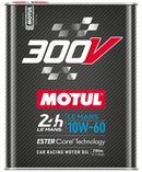 Motul 2L Synthetic-ester Racing Oil 300V Le Mans 10W60 10x2L - Case of 10