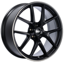 BBS CI-R 20x8.5 5x112 ET42 Satin Black Polished Rim Protector Wheel -82mm PFS/Clip Required
