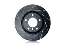 EBC 2016+ Jaguar XE 3.0L Supercharged (340/380) USR Blackdash Sport Slotted Rear Rotors