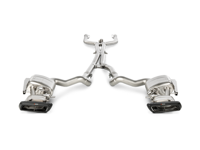 Akrapovic 15-17 AMG C63 Estate Evolution Line Cat Back (Titanium) w/ Carbon Tips (Req. Link Pipe)