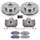 Power Stop 12-15 Honda Civic Autospecialty Kit w/ Calipers - Front