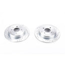 Power Stop 12-19 Hyundai Accent Rear Evolution Drilled & Slotted Rotors - Pair