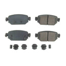 Power Stop 17-18 Mazda 3 Rear Z17 Evolution Ceramic Brake Pads w/Hardware