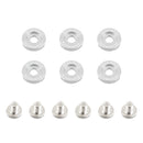 Mishimoto Small Fender Washer Kit (6pcs) - Silver