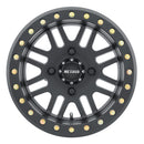 Method MR406 UTV Beadlock 14x8 / 4+4/0mm Offset / 4x136 / 106mm CB Matte Black Wheel