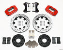 Wilwood Dynapro Radial Front Kit 12.19in Drilled Red 95-99 Mitsubishi Eclipse (*Line Kit Needed*)