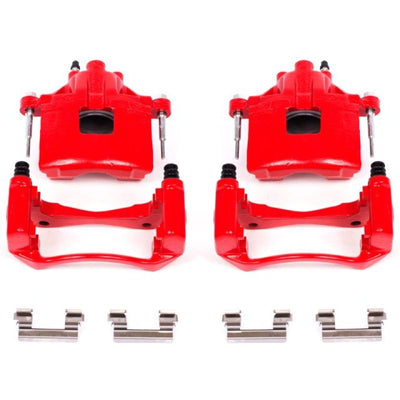 Power Stop 00-05 Buick LeSabre Front Red Calipers w/Brackets - Pair