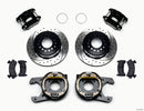 Wilwood D154 P/S Park Brake Kit Drilled 12 Bolt 2.75in offset Staggered Shock