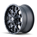 Mayhem 8015 Warrior 18x9 / 6x135 BP / -12mm Offset / 106mm Hub Matte Black Wheel